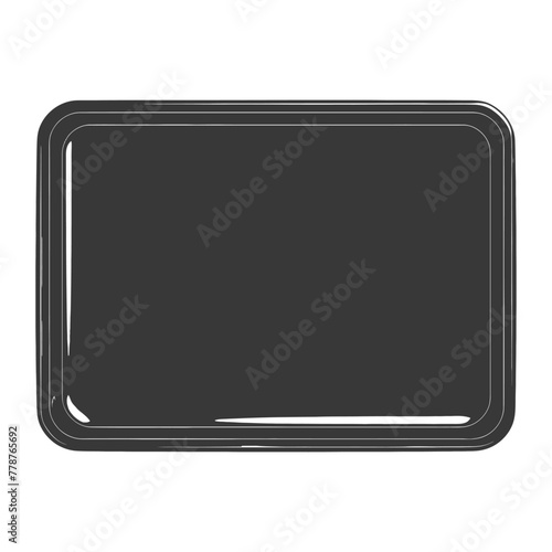 Silhouette Sheet Pan black color only