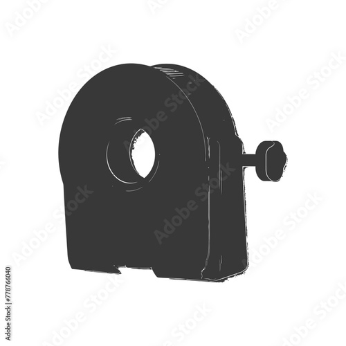 Silhouette tape dispenser black color only