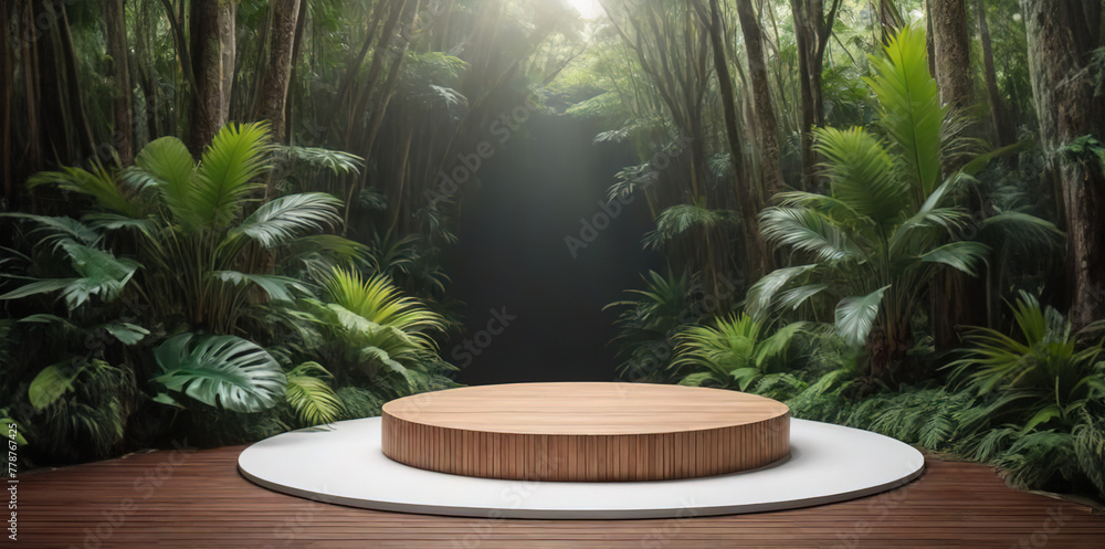 Minimal abstract cosmetic background for product presentation. Cosmetic bottle podium and green palm leaf on grey color background. 3d render illustration.ai generated Minimal abstract cosmetic background for product presentation. Cosmetic bottle podium and green palm leaf on grey color background. 3d render illustration.ai generated