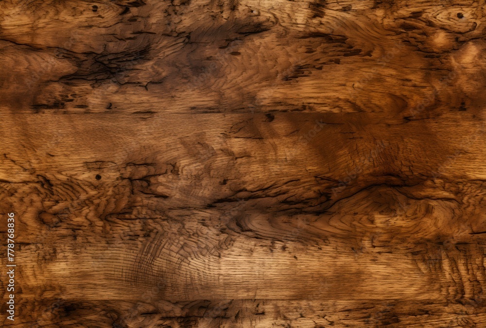 Textured Brown Wooden Surface with Natural Patterns