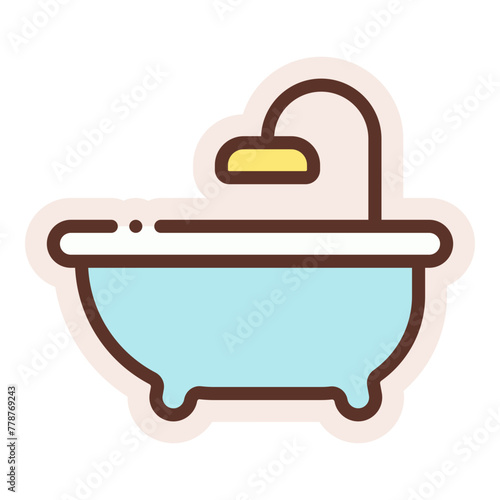 bathtub sticker