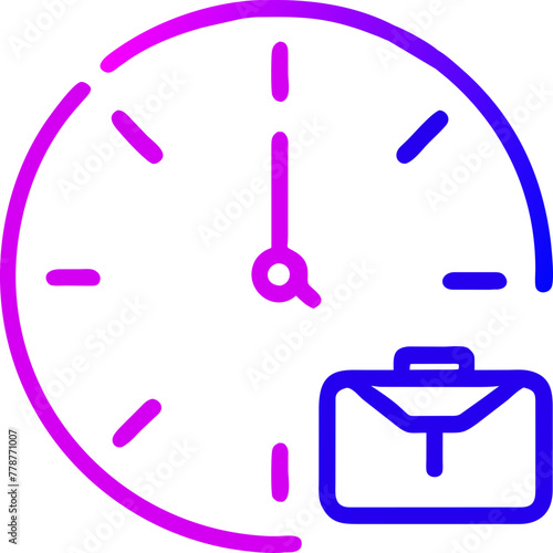 Neon Time: A Vibrant Countdown