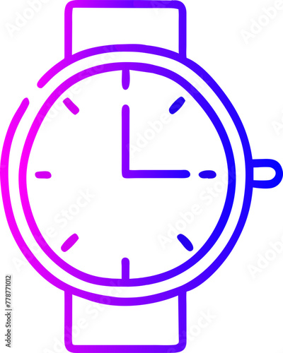 Neon Time: A Vibrant Countdown