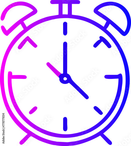 Neon Time: A Vibrant Countdown