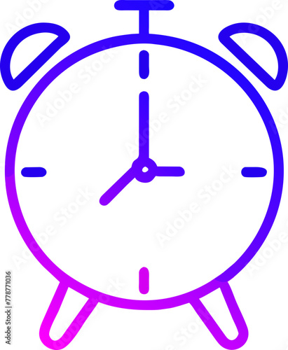 Neon Time: A Vibrant Countdown