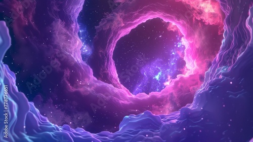  universe cartoon animation  cosmic  futuristic and supernatural inspired background using colors