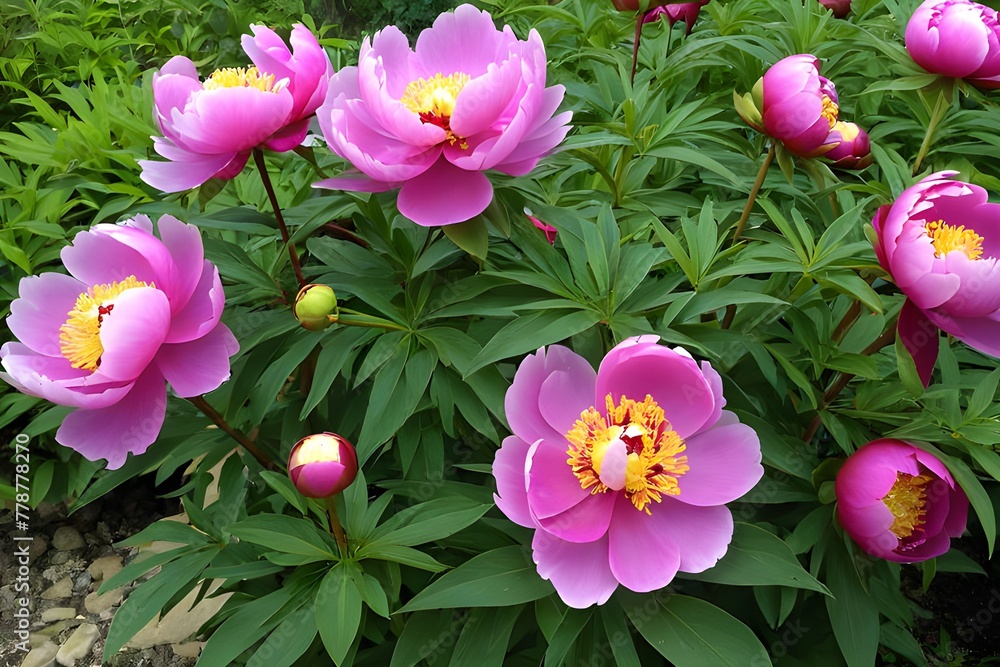 Fototapeta premium Paeonia suffruticosa