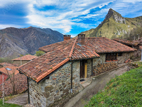 Ligüeria village, Piloña municipality, Asturias, Spain photo