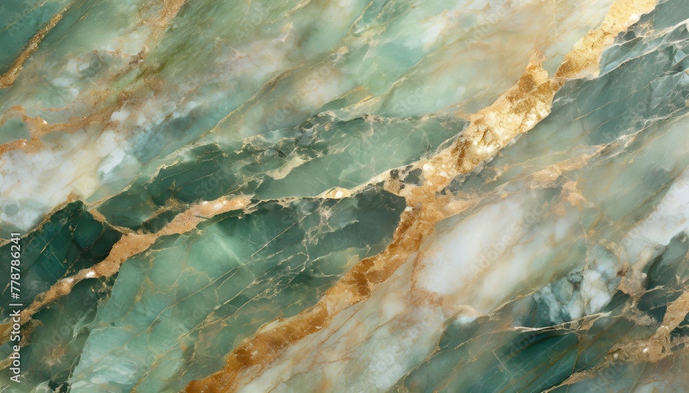 natural emerald green gold marble texture pattern marble wallpaper high quality can be used as background for display or montage your top view products or mable tile