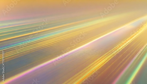 prismatic chromatic holographic aesthetic neon lights lines blur texture background