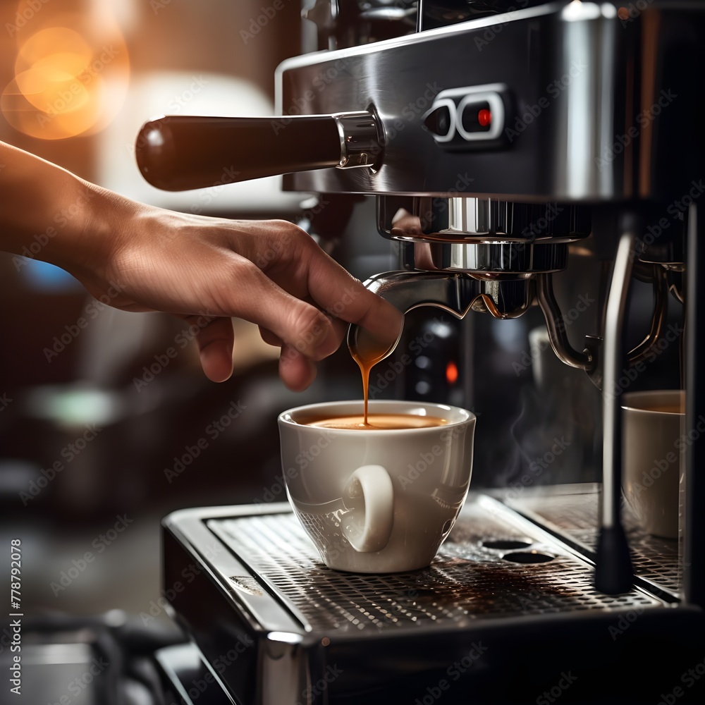 Coffee Shop Espresso Perfect Pour
