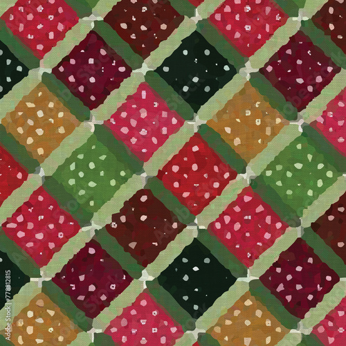 Traditional seamless bandhani patoda pattern Digital design