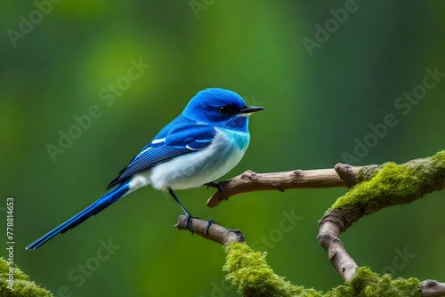 blue jay on a branch © Saqib786