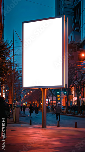 sign mockups in outdoor advertising, maximizing exposure and impact photo