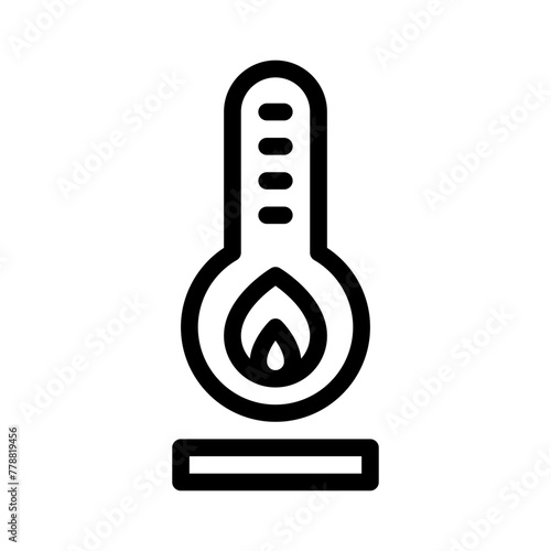 conductivity line icon