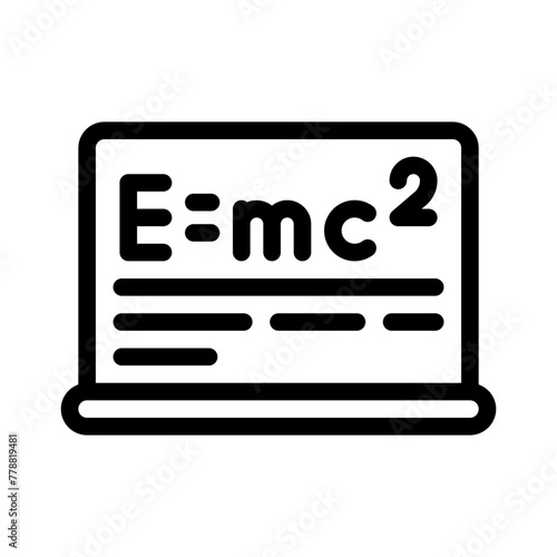 equation line icon