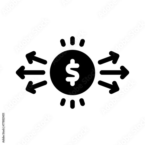 liability glyph icon