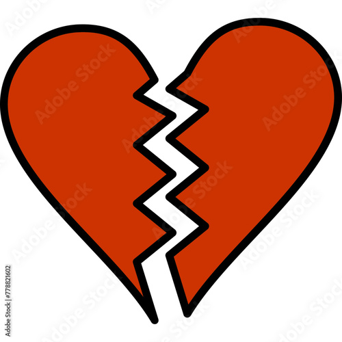Broken Heart Icon