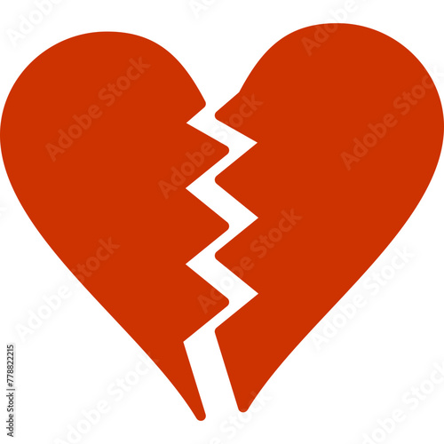 Broken Heart Icon