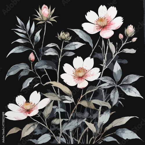 abstract floral background