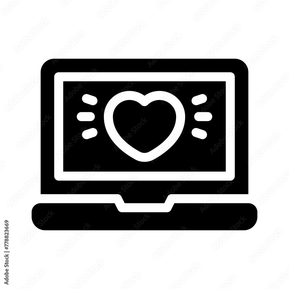 love glyph icon love glyph icon