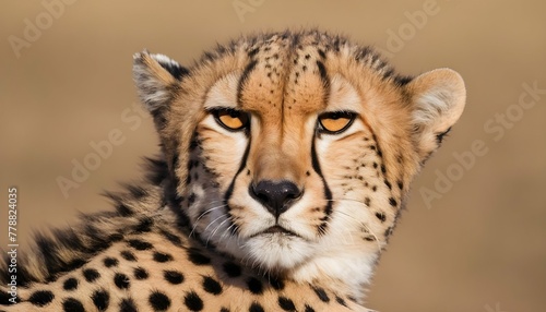 A-Cheetah-With-Its-Ears-Flattened-Back-Submissive- 2 © Aena