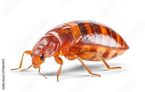 Bed bug on isolated white background © FP Creative Stock