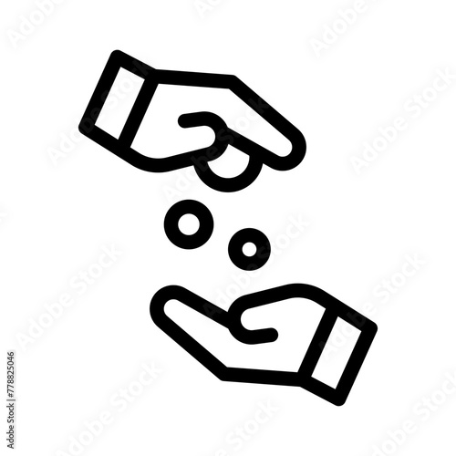 alms line icon