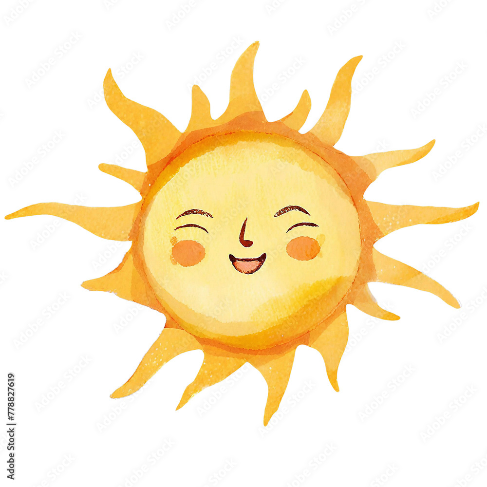 sun cartoon character sun cartoon character