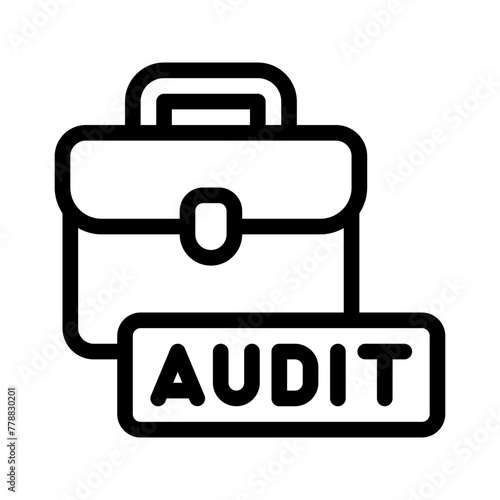 portfolio line icon