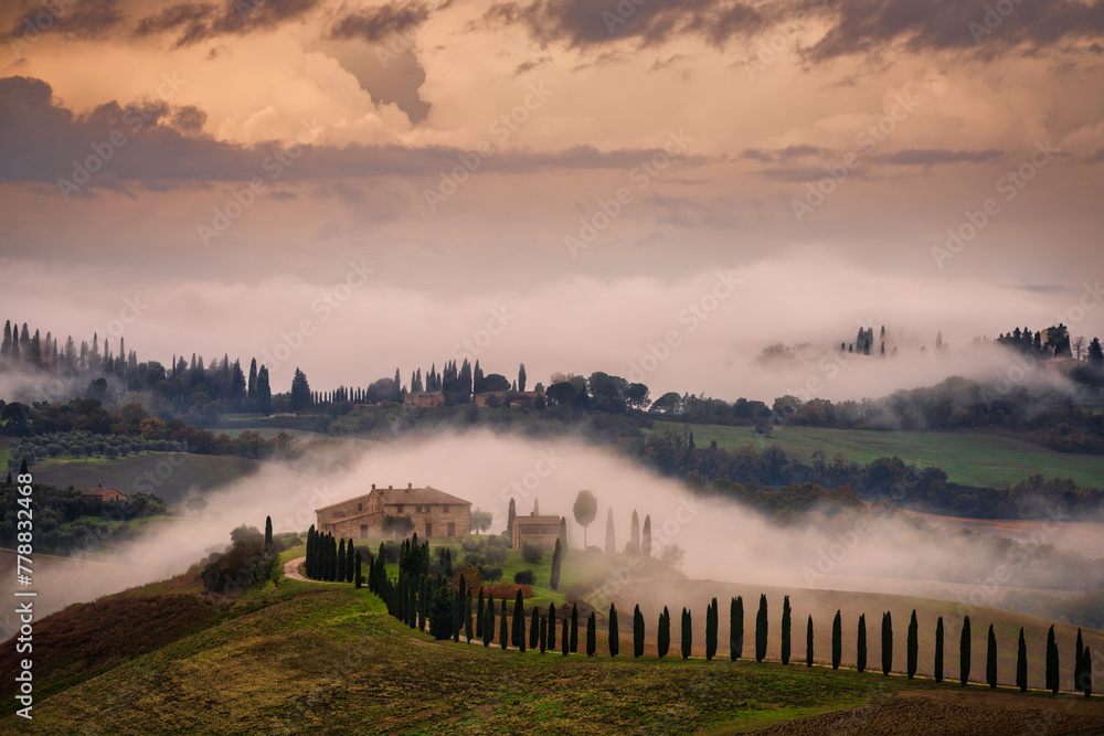 Fototapeta premium Beautiful Landscapes of Tuscany/ Italy