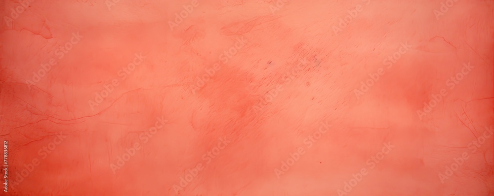 Coral paper texture cardboard background close-up. Grunge old paper surface texture with blank copy space for text or design