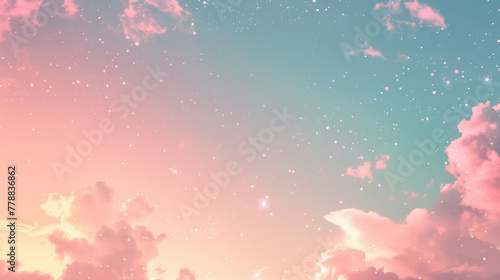 Starry Sky Gradient Background