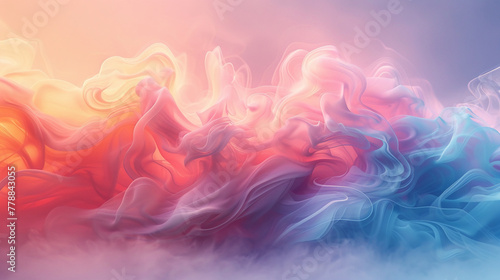smoky abstract background pastel colours --ar 16:9 --stylize 750