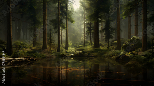 Cool mystic forrest wallpaper, forrest wallpaper, mystic forrest  background wallpaper