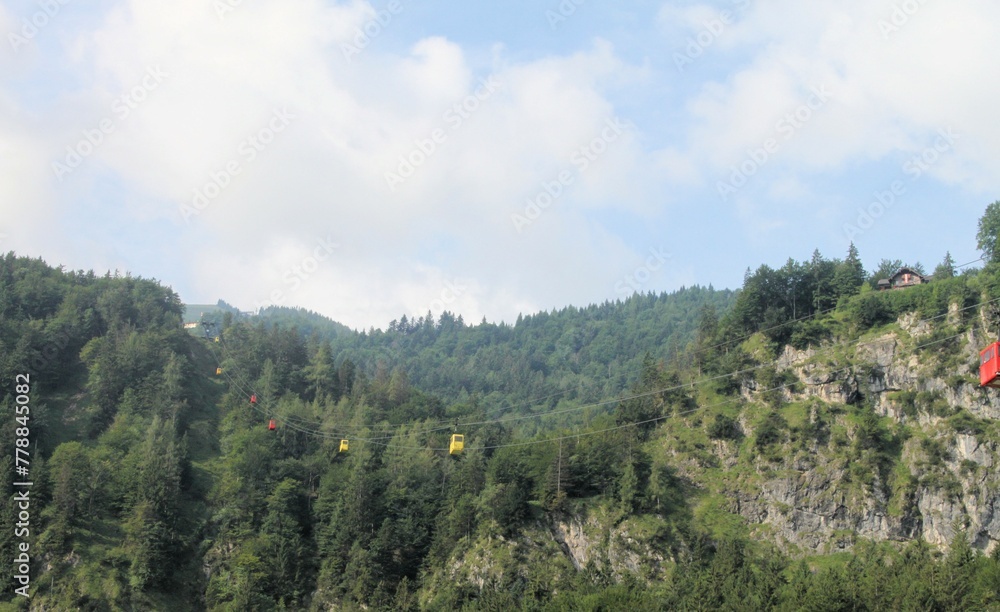 A view of the Austrian Countryside near St Gilgen