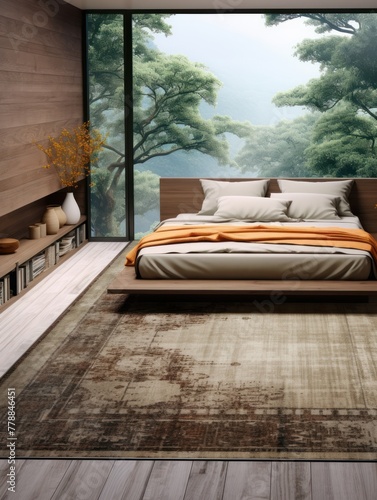 modern luxury bedroom UHD Wallpaper © Aqib