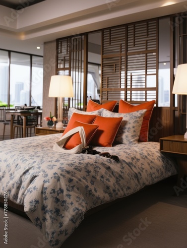 modern luxury bedroom UHD Wallpaper