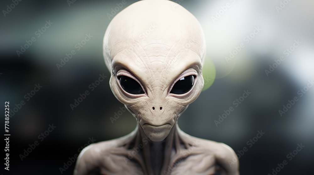 Alien. Alien extremely detailed and realistic high resolution 3d illustration of an extraterrestrial being Alien. Alien extremely detailed and realistic high resolution 3d illustration of an extraterrestrial being