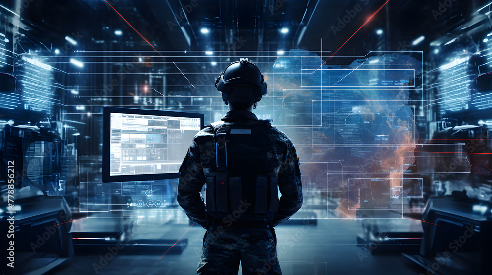 Data revolution in military operation, transforming the battlefield. 