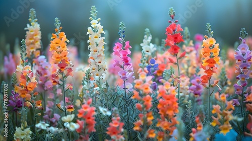 Vibrant Snapdragons A Dynamic Expression of Nature in Documentary and Editorial Photography photo