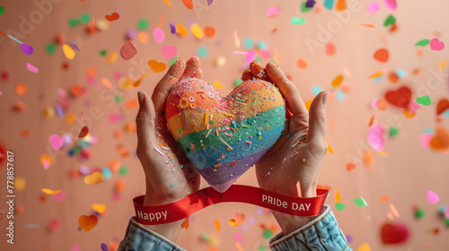 Illustration. Happy Pride day. LGBT+