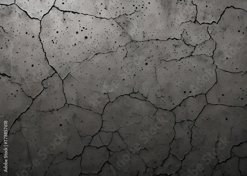 Grunge metal wall texture background, suitable for Halloween theme background, old cracks in cement, dusty old film effect texture, horror concrete imitation facade wall, generative AI