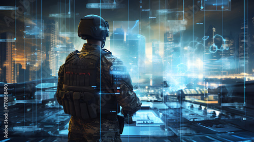 Data revolution in military operation, transforming the battlefield. 