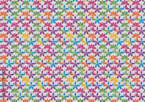 Seamless patterned textile fabric background 