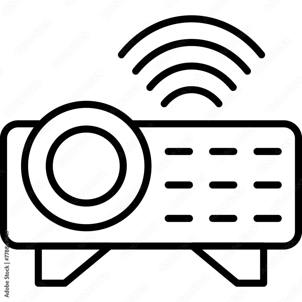 Movie Projector Icon Movie Projector Icon