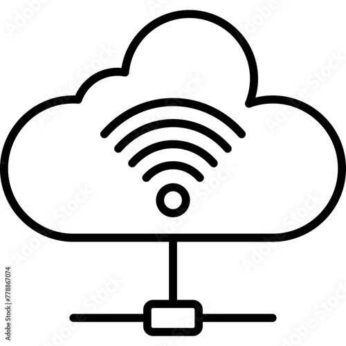 Cloud Server Icon