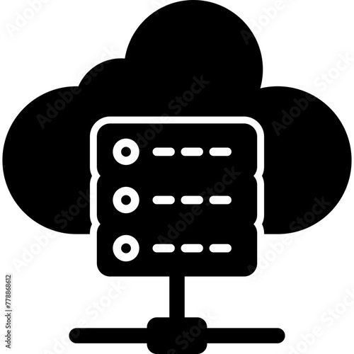 Cloud Server Icon