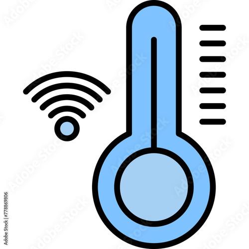 Smart Temperature Icon
