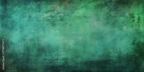 Green dust and scratches design. Aged photo editor layer grunge abstract background photo